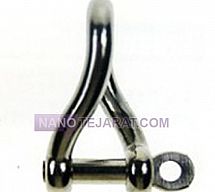 Stainless Steel Twisted Shackle With Screw Pin
